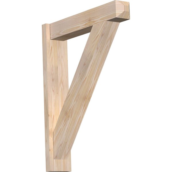 Ekena Millwork Traditional Craftsman Smooth Outlooker, Douglas Fir, 5 1/2"W x 26"D x 32"H OUT06X26X32TRA04SDF - main
